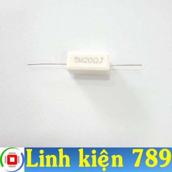 Trở sứ 5W 20Ω